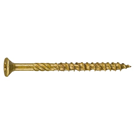 Saberdrive Deck Screw, #9 x 2-1/2 in, Steel, Torx Drive, 439 PK 56052